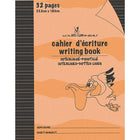 Louis Garneau - Cahiers d'écriture avec interlignes pointillées, 9 1/4 po x 7 1/4 po, 32 pages, orange, paq./48-Cahiers d'écriture avec interlignes pointillées, couverture laminée et papier épais