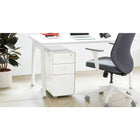 Poppin - Classeur Stow Slim à 3 tiroirs, blanc-Antibasculement