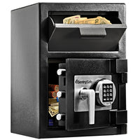 Coffre-fort de dépôt sécurisé à combinaison numérique SentrySafe DH-074E avec fente de dépôt, 0,9 pi3-Construction : Construction en acier massif pour une protection fiable, durable et sécuritaire