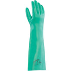 Ansell – Gants résistants aux agents chimiques, nitrile, 22 mils, 18 po de longueur, vert, taille 11, 12 paires (SAY004)-Longueur : 18 po