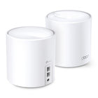 Système Wi-Fi 6 maillé pour toute la maison TP-Link Deco X20 AX1800 - Paquet de 2-Connectez plus d'appareils: les technologies OFDMA et MU-MIMO quadruple la capacité pour permettre la transmission simultanée vers plus d'appareils