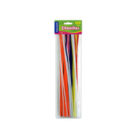 12po cure-pipes dans un assortiment de couleurs vives-12" Chenilles