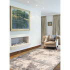 ECARPETGALLERY - Tapis Oregon Abstract Ivoire 6'7" x 9'6"-Rectangle