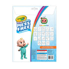 Crayola Pages à Colorier Color Wonder Coco melon et Marqueurs sans Gâchis-SÉCURITAIRE ET NON TOXIQUE : Idéal pour les 3 ans et plus.