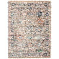 ECARPETGALLERY - Tapis Bolivia Yalameh Bleu, Gris 6'7" x 8'6"-6 pi 7 po x 8 pi 2 po