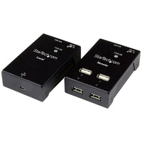 StarTech  Prolongateur à 4 ports USB 2.0 sur Cat5 ou Cat6, jusquâââ€š¬ââ€ž¢à 165 pi (50 m)-Placez vos appareils où vous en avez besoin avec ce prolongateur USB économique