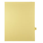 Markmaker - 25 tabs/PQT, 5 PQT/Boite, Intercalaires imprimes Legal, Chamois, 1/15th coupe| format lettre, sans trous, Numero 86-Intercalaires imprimes Legal