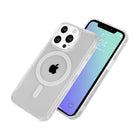 General Supply Goods + Co - Étui hybride avec MagSafe pour iPhone 13 Pro - Transparent-Résistent aux égratignures