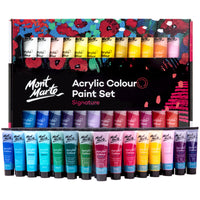 Mont Marte Ensemble Signature de peinture acrylique - 48mcx x 36ml (1,2oz)-1