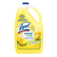 Lysol - Nettoyant tout usage, citron, 4,25 l-Tue jusqu'à 99,9 % des bactéries, même lorsque dilué