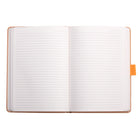 Ordinateur portable à couverture rigide General Supply Goods + Co PU - Orange-8 long. x 5,65 larg. (po) Portrait