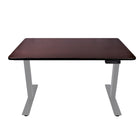 AnthroDesk - Bureau assis/debout electrique - Base Gris avec une surface de travail BM 48" x 30"-Base en acier inoxydable extrêmement durable qui durera des années!