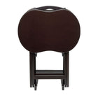 Winsome – Ensemble de tables de télévision Skippy, 5 pièces, fini espresso (92532)-Tables d'appoint ou de service offrant un espace supplémentaire instantané au besoin
