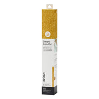 Cricut - Smart Iron-On Brille (3 ft) - Or-1 roll 13 in x 3 ft (33 cm x 0.9 m)