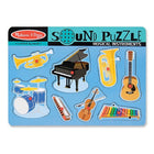 Melissa & Doug – Casse-tête sonore, Instruments de musique (LCI732)-Convient aux enfants de 2 à 6 ans, de la maternelle à la 2e année