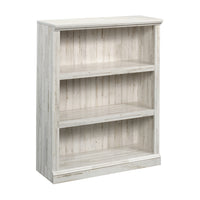 Sauder Miscellaneous Storage Bibliothèque avec 3 Tablettes - 43.78" H - Finition White Plank (426427)-Le Standard - Finition White Plank - Bois D'ingénierie