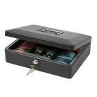 SentrySafe – Caisse moyenne CB-12, 0,21 pi3, noir-La caisse est munie d'un cadenas à clé pour protéger les objets de valeur ; parfait coffre-fort pour les festivals, les ventes de charité, les collectes de fonds et plus encore