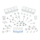 Azar - Kit d'accessoires d'organisateur de petite pièce de 64 pièces-Vendu en multiples de: 1