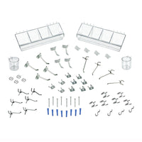 Azar - Kit d'accessoires d'organisateur de petite pièce de 64 pièces-Vendu en multiples de: 1