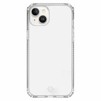 ITSKINS - Coque Spectrum_R transparente pour iPhone 15/14/13 - Transparente-Testé pour résister à des chutes jusqu'à 3 mètres / 10 pieds.