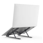 JCPal - Xstand Support de rehausseur ergonomique compact et réglable pour ordinateur portable - Noir-Conception X-Type pour aider à garder votre ordinateur portable avec une meilleure circulation d'air