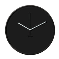 Horloge murale Gry Mattr, noire-Horloge murale moderne pour le bureau ou la maison