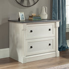 Sauder - La Collection Palladia Classeur latéral - Finition Glacier Oak-Tiroirs avec coulisses à extension complète pour dossiers suspendus de format lettre, légal ou européen.