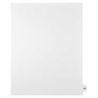 Mark Maker – Onglets séparateurs juridiques blancs, 1/15 onglets, format lettre, sans trous, numéro 195, 25/paquet-Onglets séparateurs blancs, 1/15 onglets