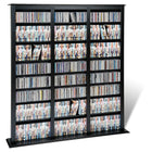 PrepacMC – Tour de rangement triple largeur, noir-Noir