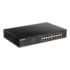 D-Link - Commutateur Gigabit 16 ports géré intelligent-Prise en charge des VLAN 802,1Q pour un trafic sécurisé ou une segmentation réseau