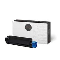 Premium Tone - Okidata 44917601 Cartouche de toner Compatible, Noir-Noir