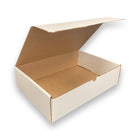 Abbey - Boîtes d'expédition pour documentation - 15 1/8 po x 11 1/8 po x 4 po - blanc - paquet de 50-Qté par lot : 50 boîtes par lot
