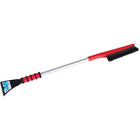 Mallory, Brosses À Neige Très Longues, Lame Nylon Polyéthylène, 35po Longueur, Rouge, paquet de 12-Type de lame Nylon polyéthylène