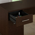 Bush Furniture - Bureau 72 po avec tiroirs Somerset - Cerisier moka-Testé conforme aux normes ANSI/SOHO en matière de sécurité et de performance