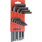 Aurora Tools - Jeux De Clés Hexagonales A/Pochette, 13 Mcx, paquet de 12-Type d'entraînement Impérial