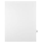Mark Maker – Onglets séparateurs juridiques blancs, 1/15 onglets, format lettre, sans trous, numéro 147, 25/paquet-Onglets séparateurs blancs, 1/15 onglets