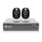 Système de sécurité DVR pour disque dur Swann 1080p HD 4 canaux 1 TO avec 2 caméras de sécurité extérieure avec avertissement-Vous pouvez connecter d’autres produits ‘travaux avec Swann Security’ pour créer votre propre maison sécurisée