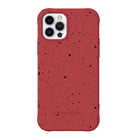 Axessorize - Mellow Bio Case Compostable Apple iPhone 12/12 Pro - rouge-Un visuel unique – Vous ne trouverez pas deux étuis pareils.