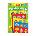 TREND enterprises Inc. Autocollants puants, mots positifs, 2.5 cm de diamètre, 300 autocollants-Autocollants parfumés pour motivation, récompense et activités de bricolage.