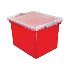 Really Useful Boxes – Boîte de rangement de 31 l - rouge-Boîtes idéales pour chemises suspendues
