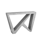 Monarch Specialties - 2436 Table D'Appoint - 48 po L/Console D'entrée Simili-Ciment-Design moderne