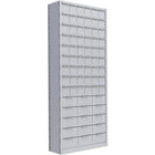 Metalware – Étagère sans boulons RK940, 15 tablettes, 36 x 18 x 88 po, gris pâle-Système de tablettes ajustables offrant un espace de rangement solide, mais économique qui convient à vos besoins