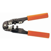 HVTools – Outil de sertissage réseau pour câbles RJ45, 11 x 4 x 1 po, noir-Outil de sertissage réseau de HV Tools pour câbles RJ45 (8P8C)