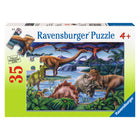 RAVENSBURGER - Jardin de dinosaures-Puzzle