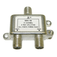 Digiwave – Répartiteur à 2 voies (5 à 1000 MHz), 2,5 x 2,1 x 0,5 po, argenté-Le répartiteur à 2 voies de 5 à 1000 MHz de Digiwave est doté d’un boîtier en zinc moulé sous pression, étamé