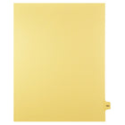 Markmaker - 25 tabs/PQT,5 PQT/Boite, Intercalaires imprimes Legal, Chamois, 1/15th coupe| format lettre, sans trous, Numero 164-Intercalaires imprimes Legal
