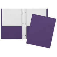 Staples - Portfolio à deux pochettes et à pinces - pourpre-Portofolio à deux pochettes et pinces, pourpre