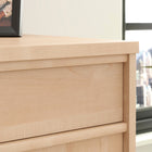 Sauder - 433360 La Collection Clifford Place Base de bibliothèque - Finition Natural Maple-Fini sur tous les côtés pour d'emplacement polyvalentes.