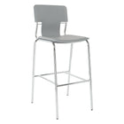 Tabouret bar Dorado, vinyle, base chrome, 30po-1