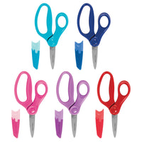 Fiskars - Ciseaux pour enfants 5 po - Couleurs assorties-Acier inoxydable
